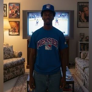 Vintage Mark Messier New York Rangers T-shirt